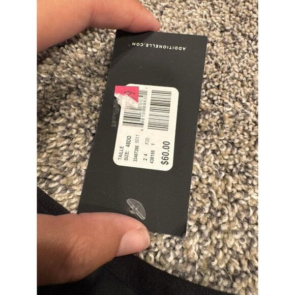 NWT Additionele Black Bra 48DD - Picture 4 of 5